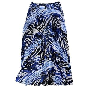 Chico's BLACK LABEL Pleated Maxi Skirt